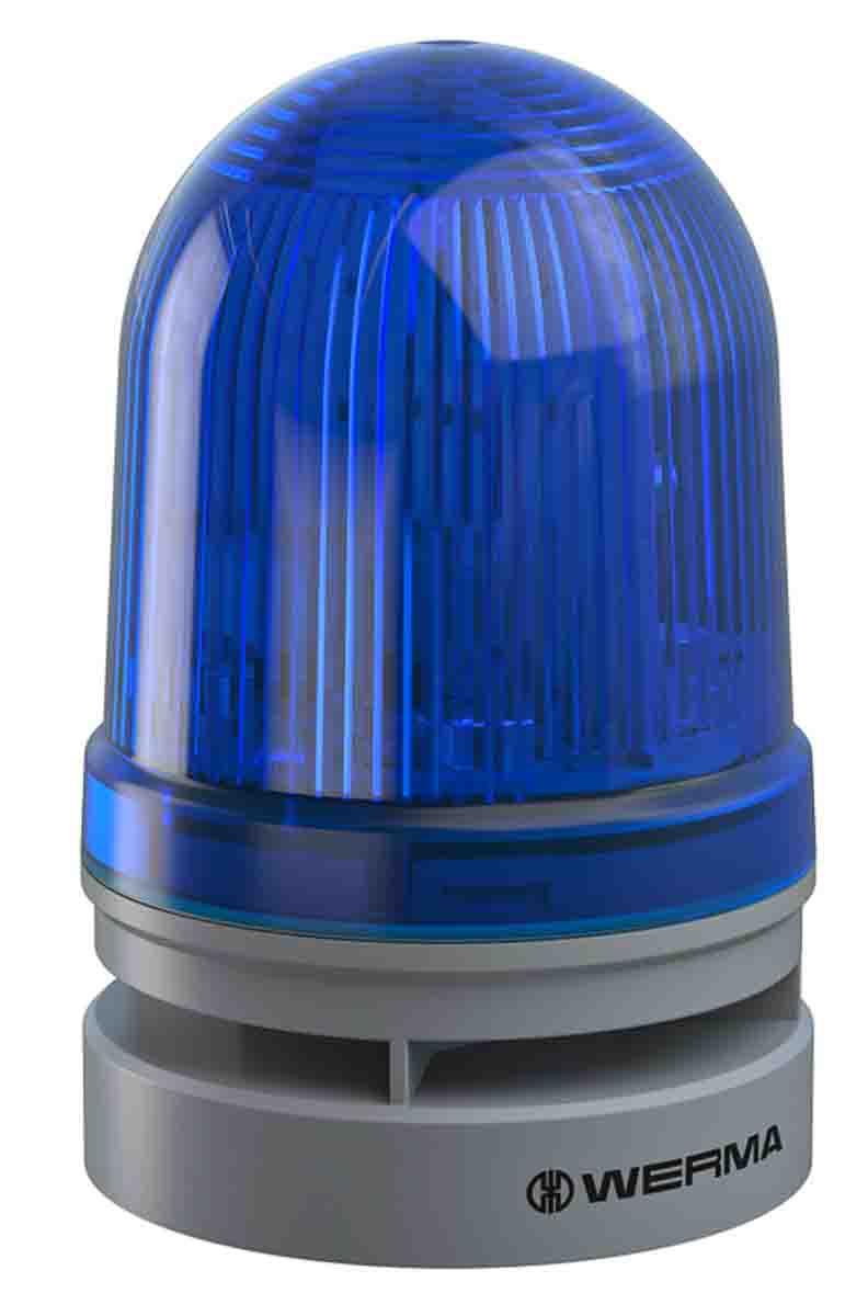 Produktfoto 1 von Werma EvoSIGNAL Mini LED Alarm-Leuchtmelder Rot, 230 V ac