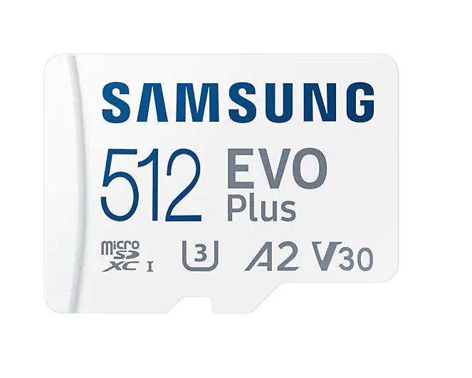 Produktfoto 1 von Samsung MicroSDXC Micro SD Karte 512 GB A1, U1, V10, V-NAND