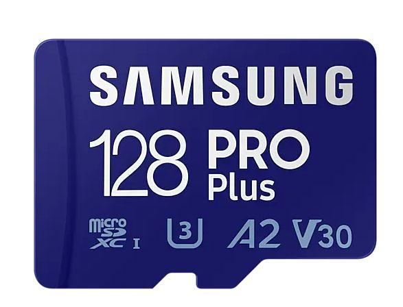 Produktfoto 1 von Samsung MicroSDXC Micro SD Karte 128 GB A2, U3, V30, MLC