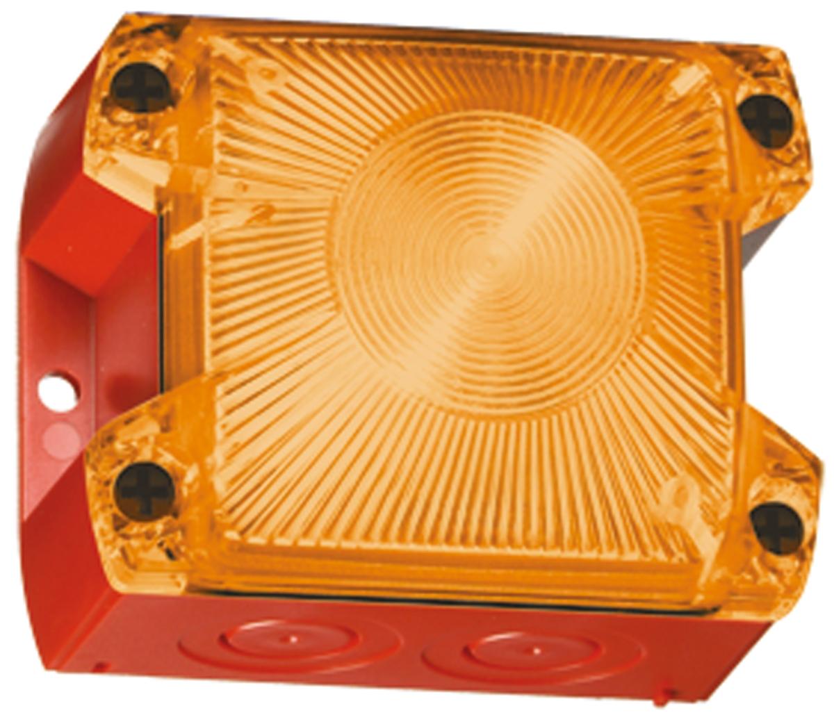 Pfannenberg PY X-S-05, Xenon Blitz Signalleuchte Orange, 230 V ac x 80.6mm