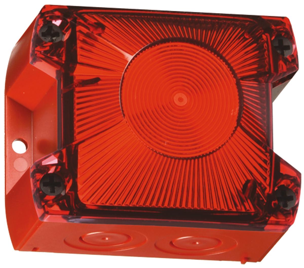 Produktfoto 1 von Pfannenberg PY X-S-05, Xenon Blitz Signalleuchte Rot, 230 V ac x 80.6mm