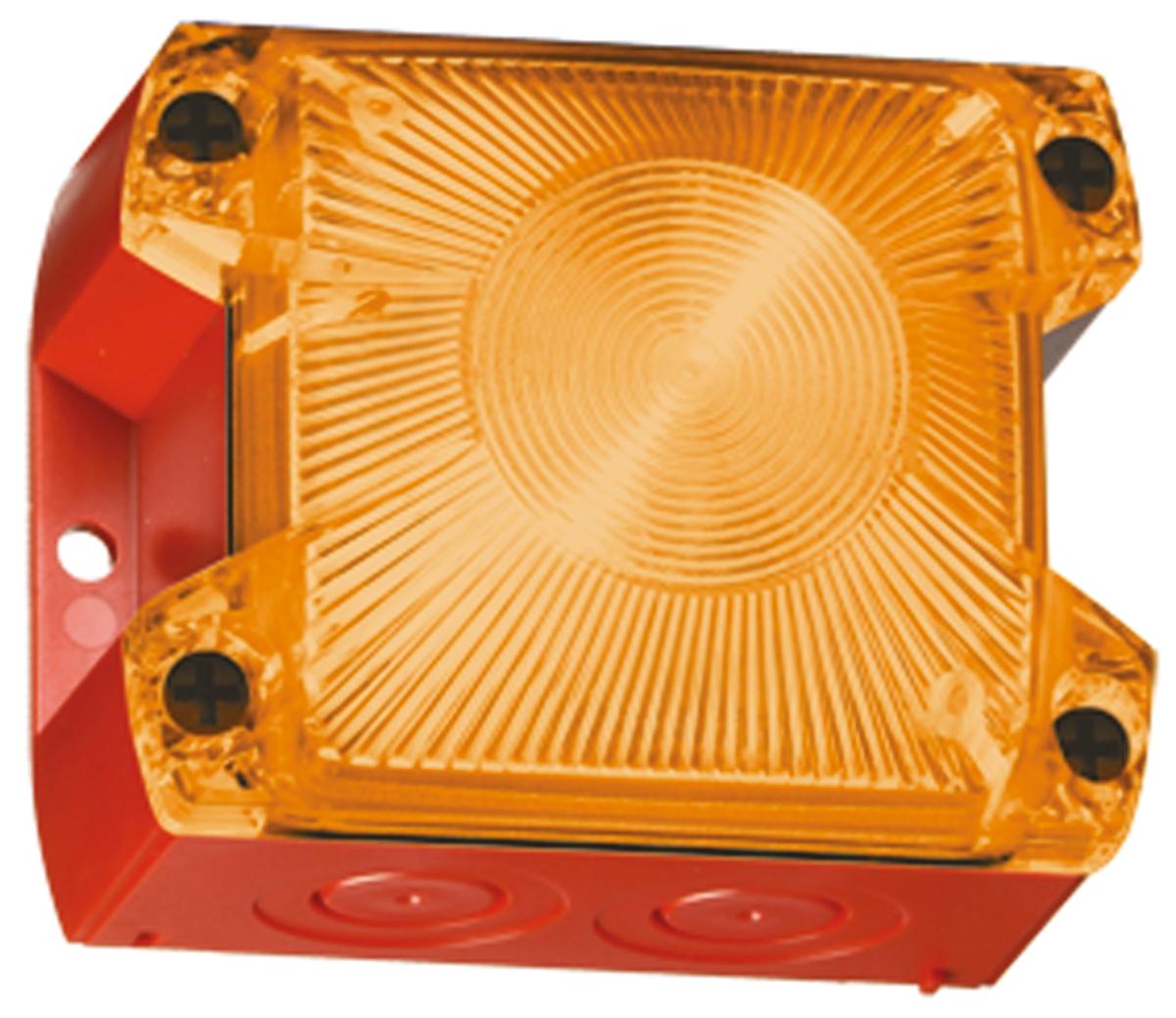 Produktfoto 1 von Pfannenberg PY X-S-05, Xenon Blitz Signalleuchte Orange, 24 V dc x 80.6mm