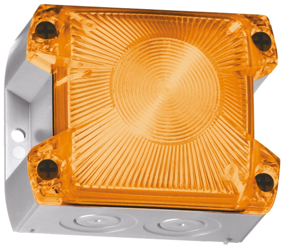 Produktfoto 1 von Pfannenberg PY X-S-05, Xenon Blitz Signalleuchte Orange, 24 V dc x 80.6mm