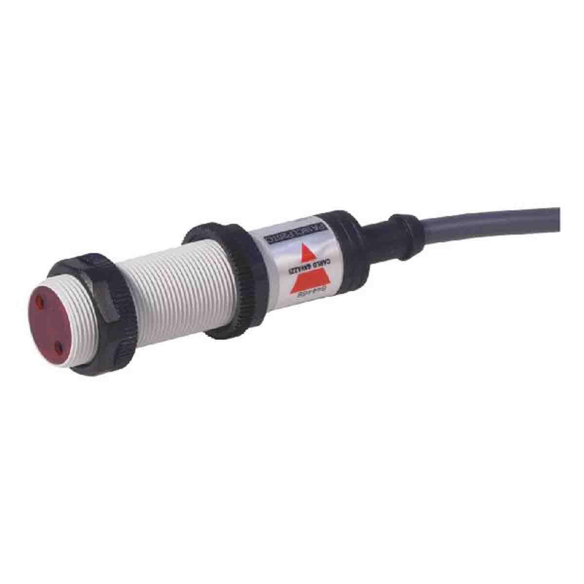 Produktfoto 1 von Carlo Gavazzi PA18CLD01TC zylindrisch Optischer Sensor, Diffus, Bereich 100 mm, 2-adriger Schließer/Öffner Thyristor