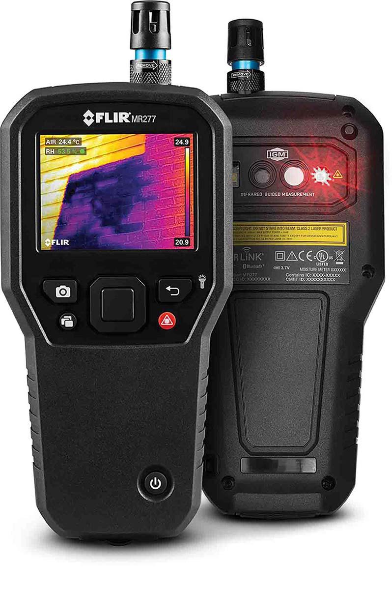 Produktfoto 1 von FLIR MR277 Feuchtemessgerät Digital für Baumaterial, Holz 100 % RH