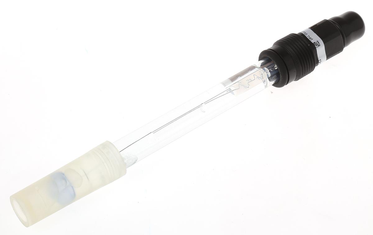 Produktfoto 1 von Jumo Glas pH-Analyse Elektrode, pH, Temperatur, 0 bis +60 °C, 0 bis 12 pH, Mat. Gel