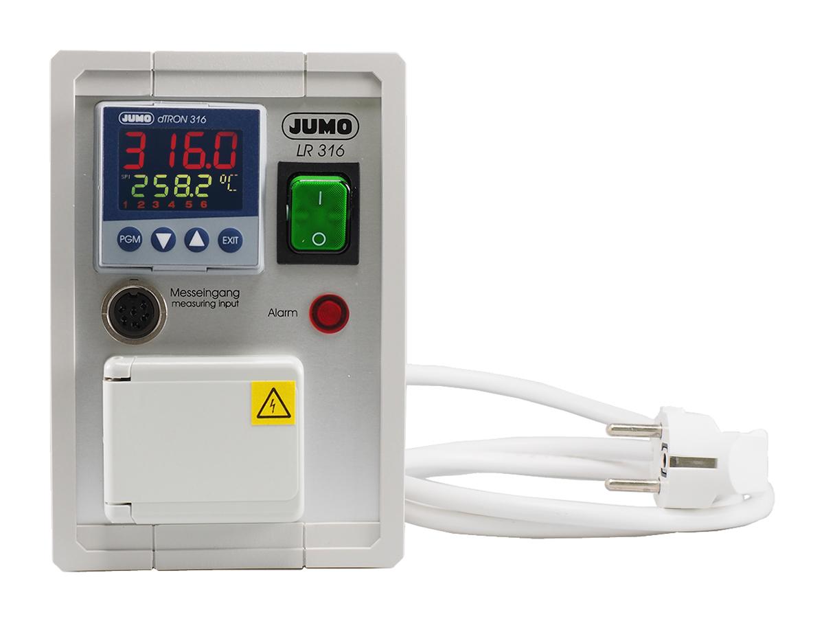 Produktfoto 1 von Jumo dTRON PID Temperaturregler, 3 x Relais Ausgang/ Universal Eingang, 230 V ac, 170 x 108mm