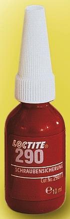 Produktfoto 1 von Loctite 290 Schraubensicherungsklebstoff anaerob Flüssig Grün 10 ml, Mittelfest aushärtend in 3 h