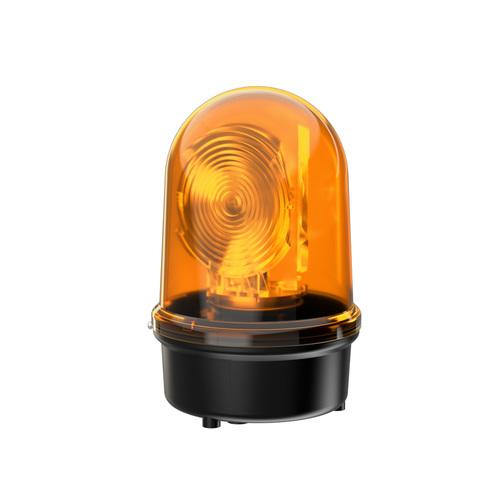 Werma BM 844, LED Rundum Signalleuchte Gelb, 115 → 230 V AC, Ø 142mm x 218mm