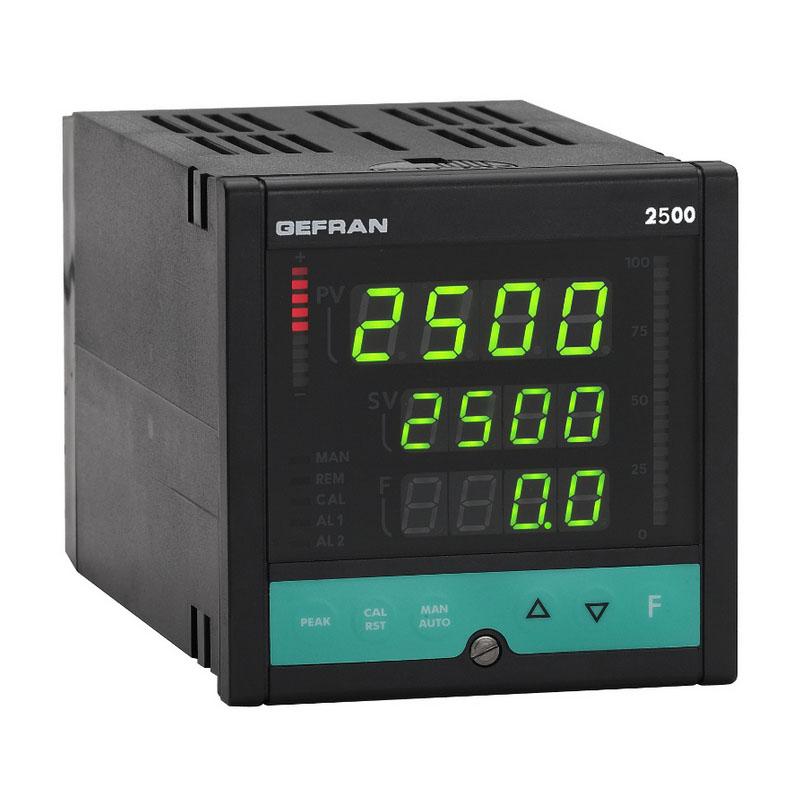 Produktfoto 1 von Gefran 2500 PID Temperaturregler, 100 V ac, 240 V ac, 96 x 96mm