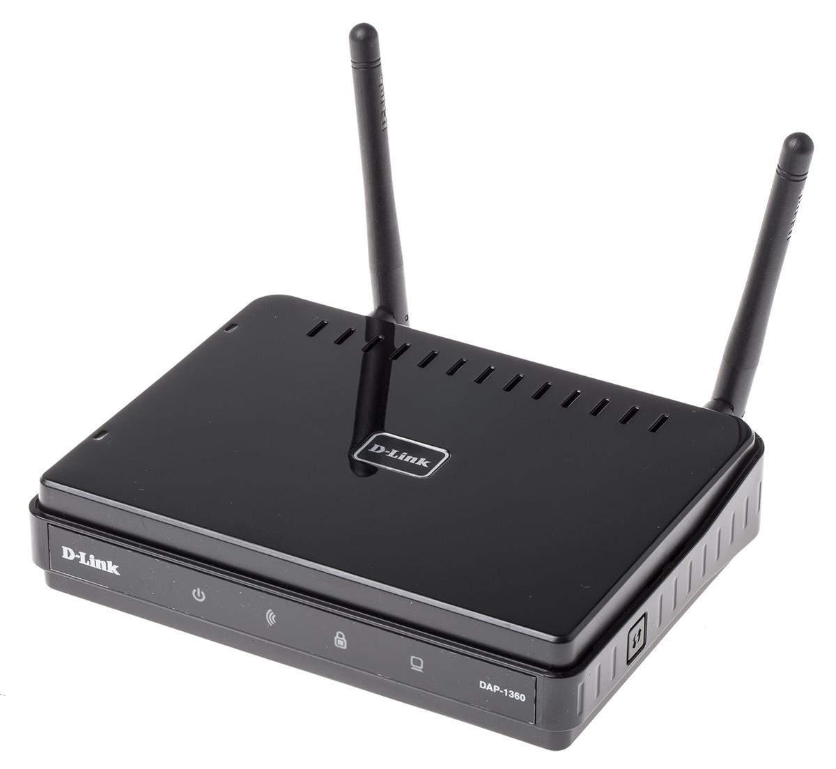 Produktfoto 1 von D-Link DAP-1360 Wireless Access Point, 300Mbit/s 10/100Mbit/s 2.4GHz 802.11b, 802.11g