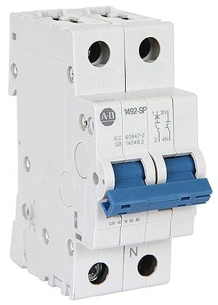 Produktfoto 1 von Allen Bradley 1492SPM MCB Leitungsschutzschalter Typ B, 2-polig 2A 277V, Abschaltvermögen 10 kA 1492