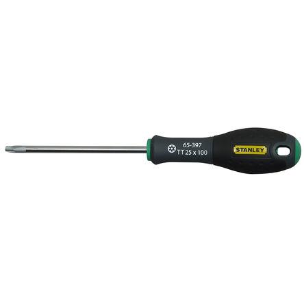 Produktfoto 1 von Stanley T25 TORX® Standard-Schraubendreher, CrV-Stahl / Klinge 100 mm