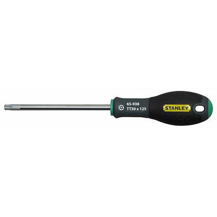 Produktfoto 1 von Stanley T30 TORX® Standard-Schraubendreher, CrV-Stahl / Klinge 125 mm