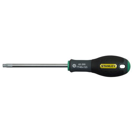 Produktfoto 1 von Stanley T40 TORX® Standard-Schraubendreher, CrV-Stahl / Klinge 125 mm