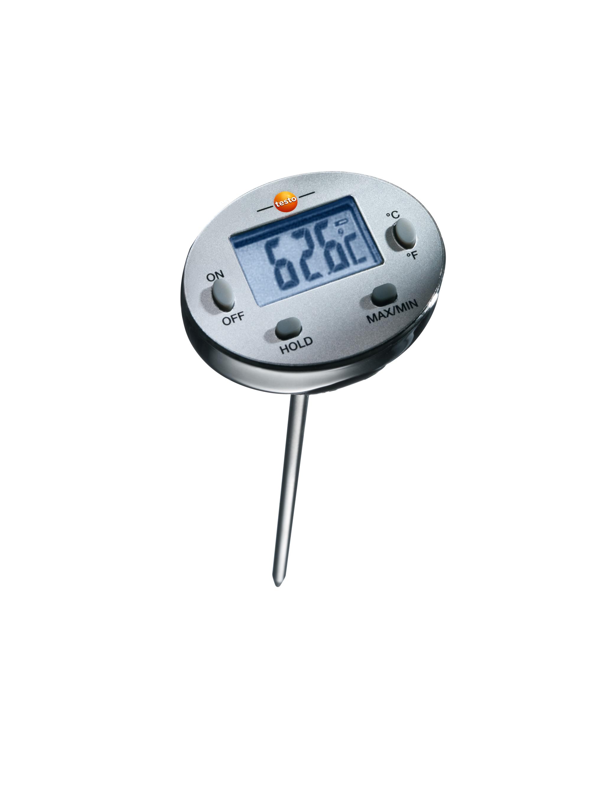 Testo Digital Thermometer, Waterproof mini probe, , bis +230°C ±1 °C max