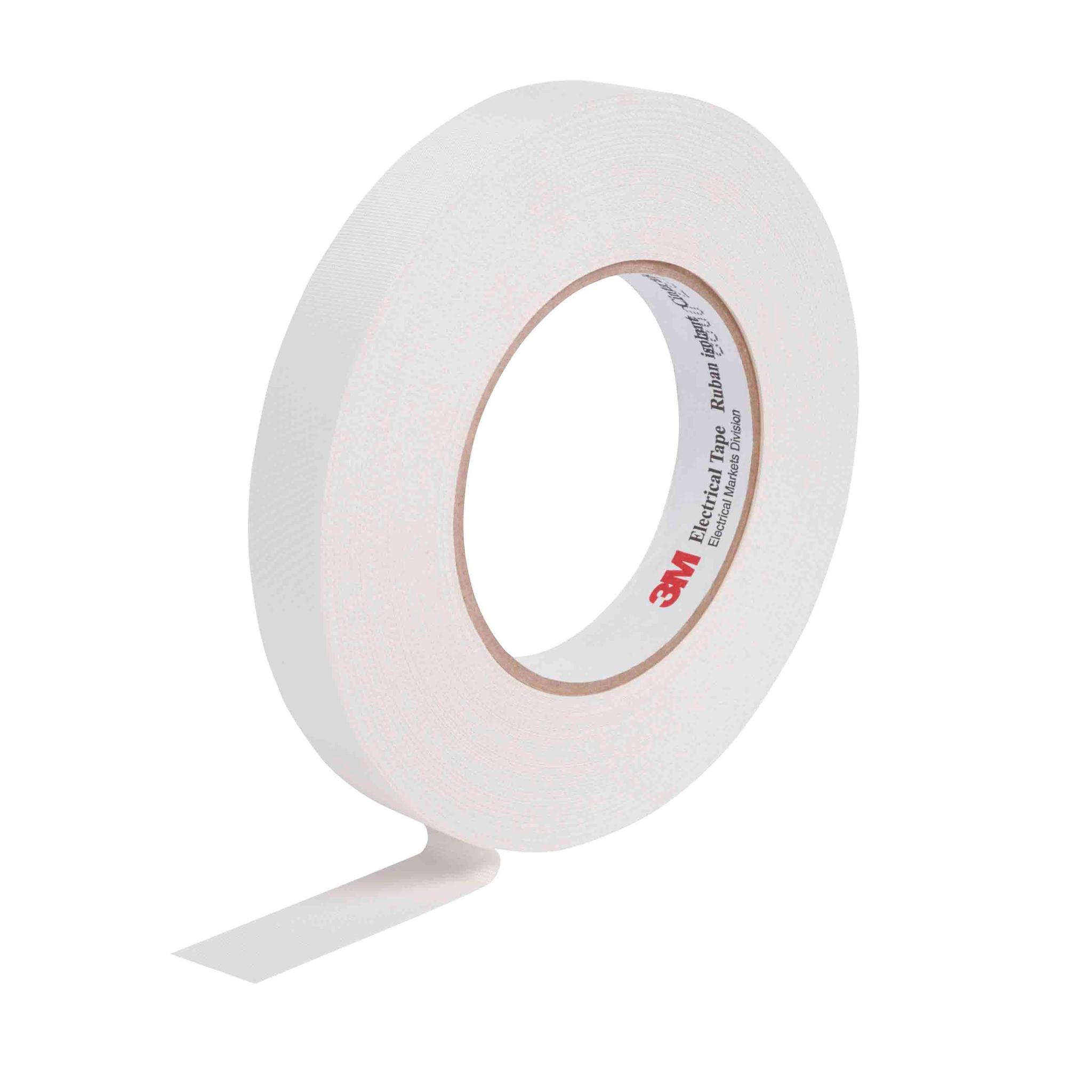 Produktfoto 1 von 3M Scotch 27 Isolierband, Glasfaser-Filament Weiß, 0.17mm x 12mm x 20m, 0°C bis +130°C