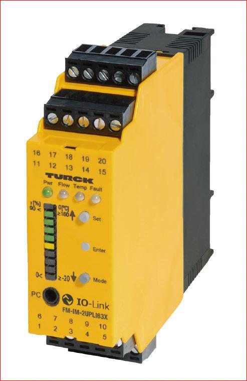 Turck Signalwandler, Durchflussüberwachung für Sensoren / Strom 4 → 20mA AUS