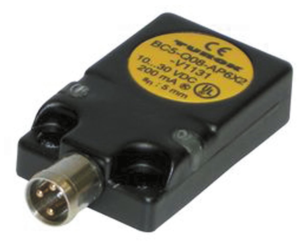 Produktfoto 1 von Turck Näherungssensor NPN 10→ 30 V dc / 200 mA, Kubisch 5 mm, IP67