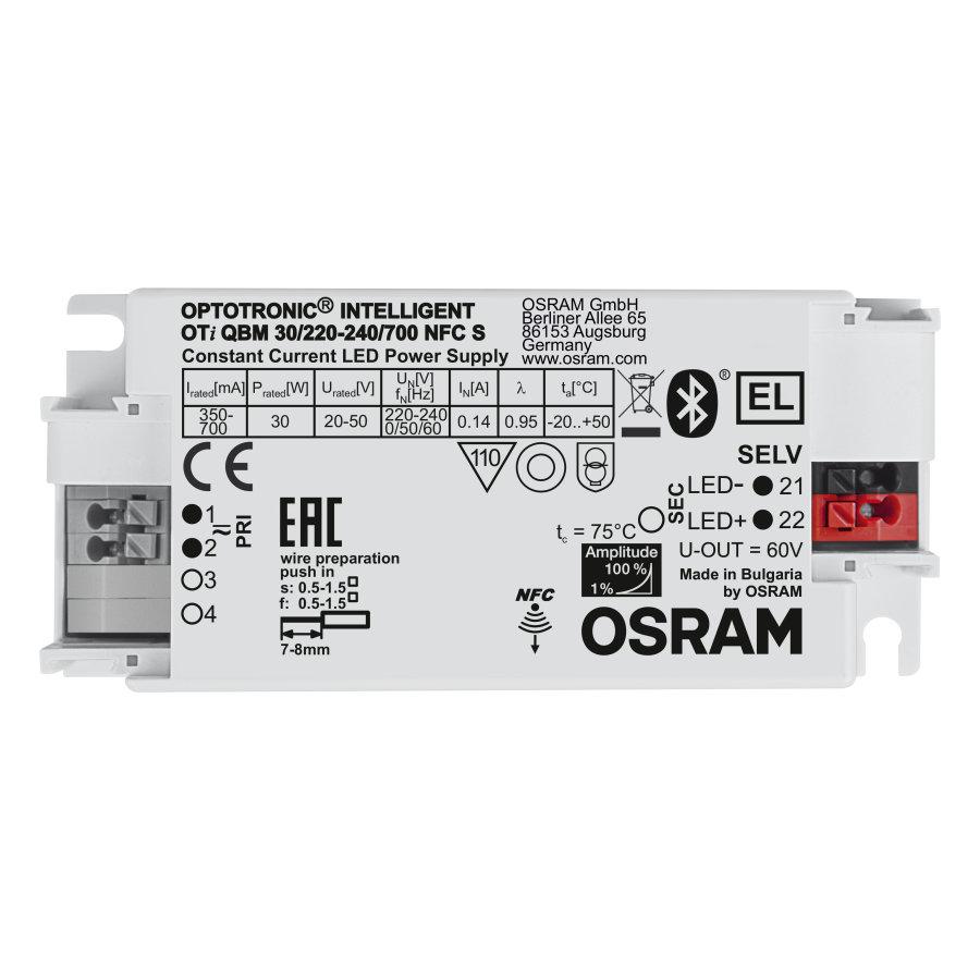 Produktfoto 1 von Osram LED-Treiber 220 → 240 V LED-Treiber, Ausgang 300V / 700mA, Dimmbar Konstantstrom