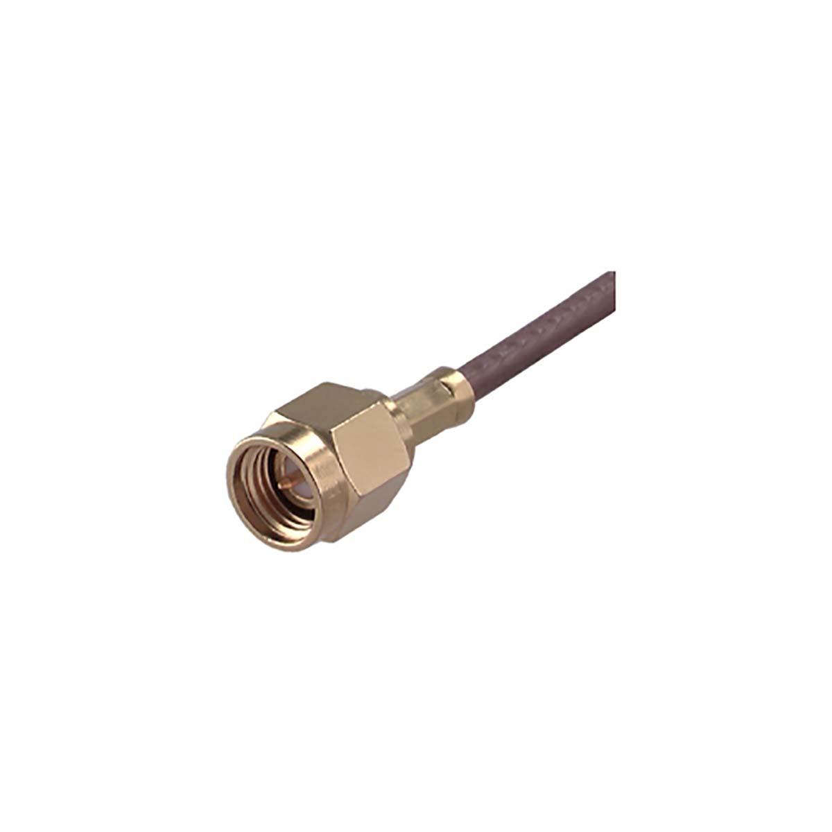 Huber+Suhner 11_SMA-50-2-6/111_NE Stecker Koaxialsteckverbinder SMA-Steckverbinder, Kabelmontage, Crimp-Anschluss, für