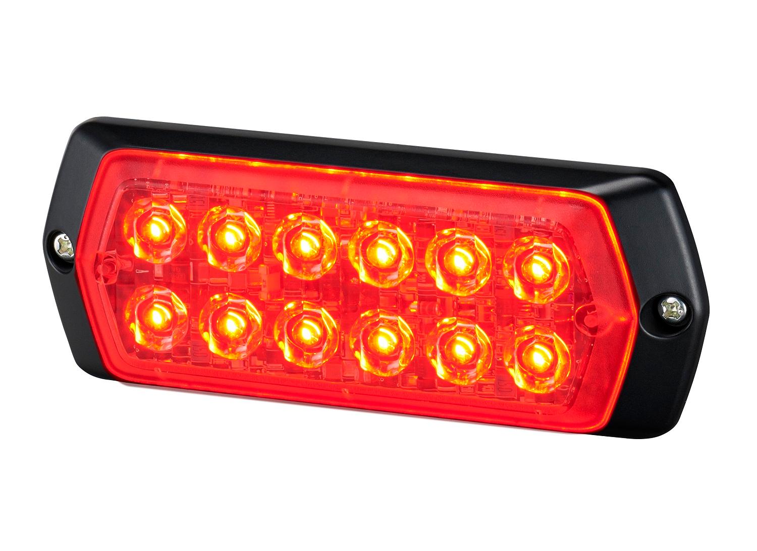 Produktfoto 1 von Patlite 2M1, LED Verschiedene Lichteffekte Warnleuchte Rot, 12 → 24 V x 13.5mm