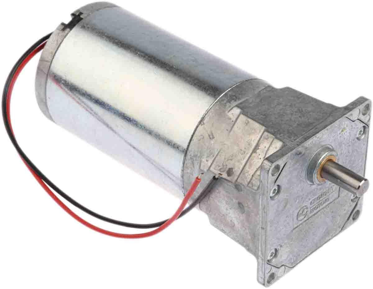 Crouzet Bürsten-Getriebemotor bis 5 Nm, 24 V dc / 27 W, , Wellen-Ø 8mm, 65.1mm x 65.1mm