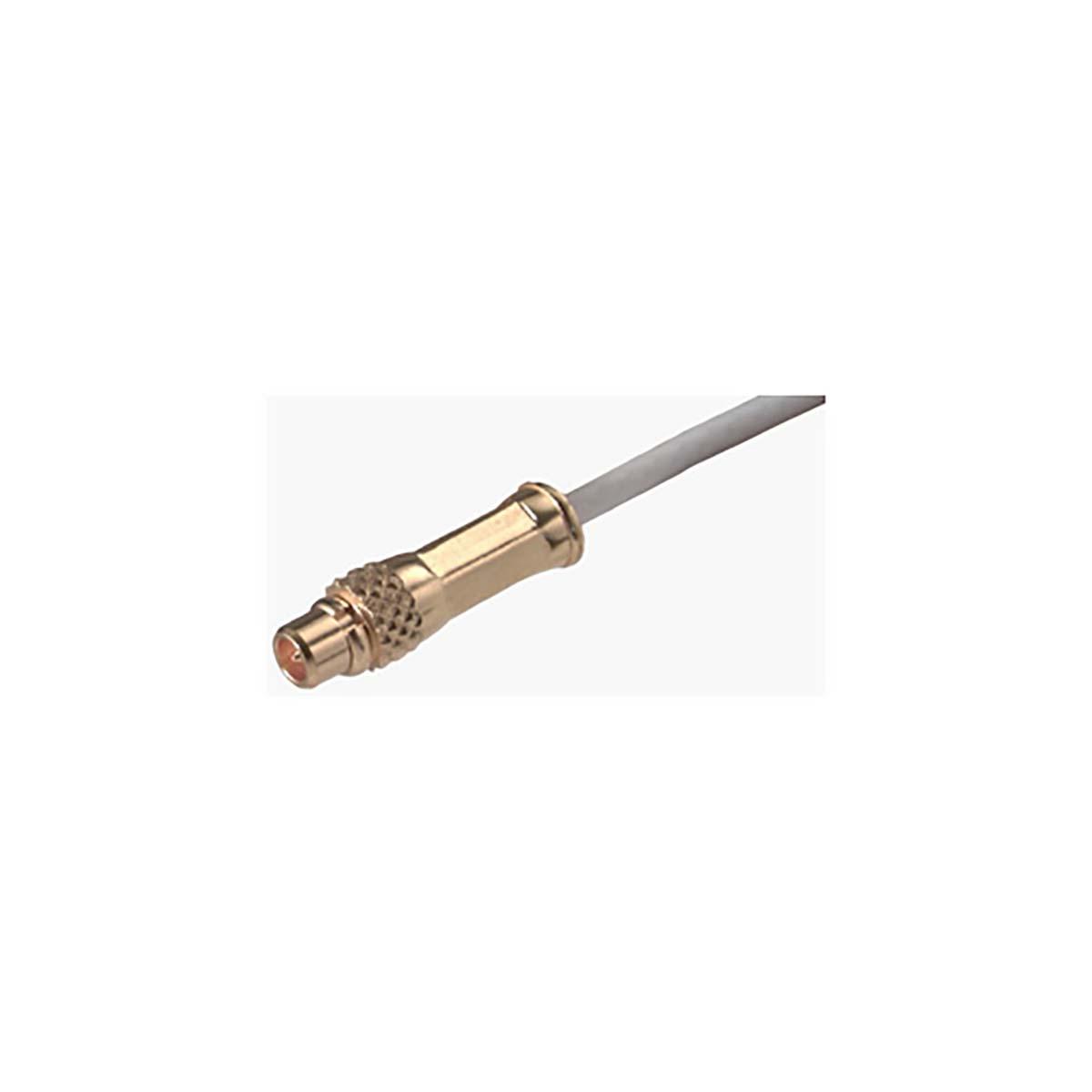 Huber+Suhner 11_MMCX-50-1-2/111_OE Stecker Koaxialsteckverbinder MMCX-Steckverbinder, Kabelmontage, Crimp-Anschluss,