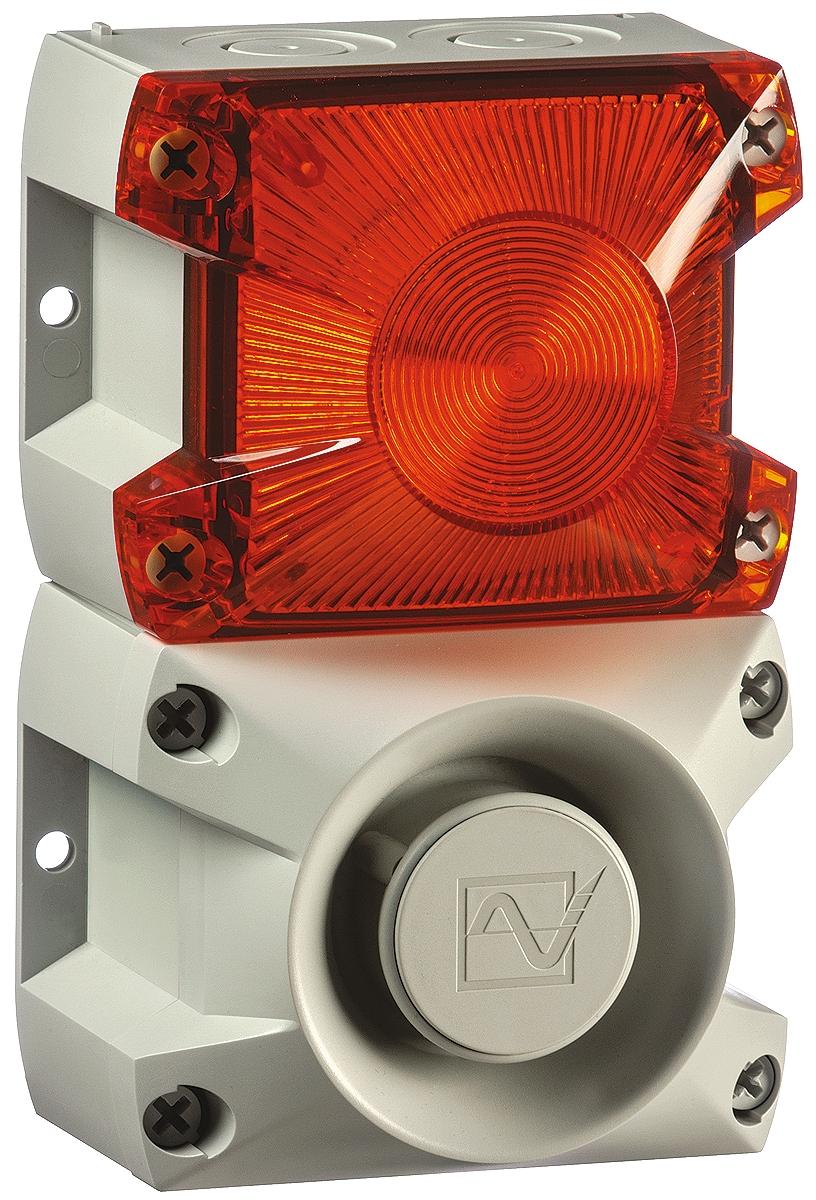 Produktfoto 1 von Pfannenberg PA X 1-05 Xenon Blitz-Licht Alarm-Leuchtmelder Orange, 230 V ac