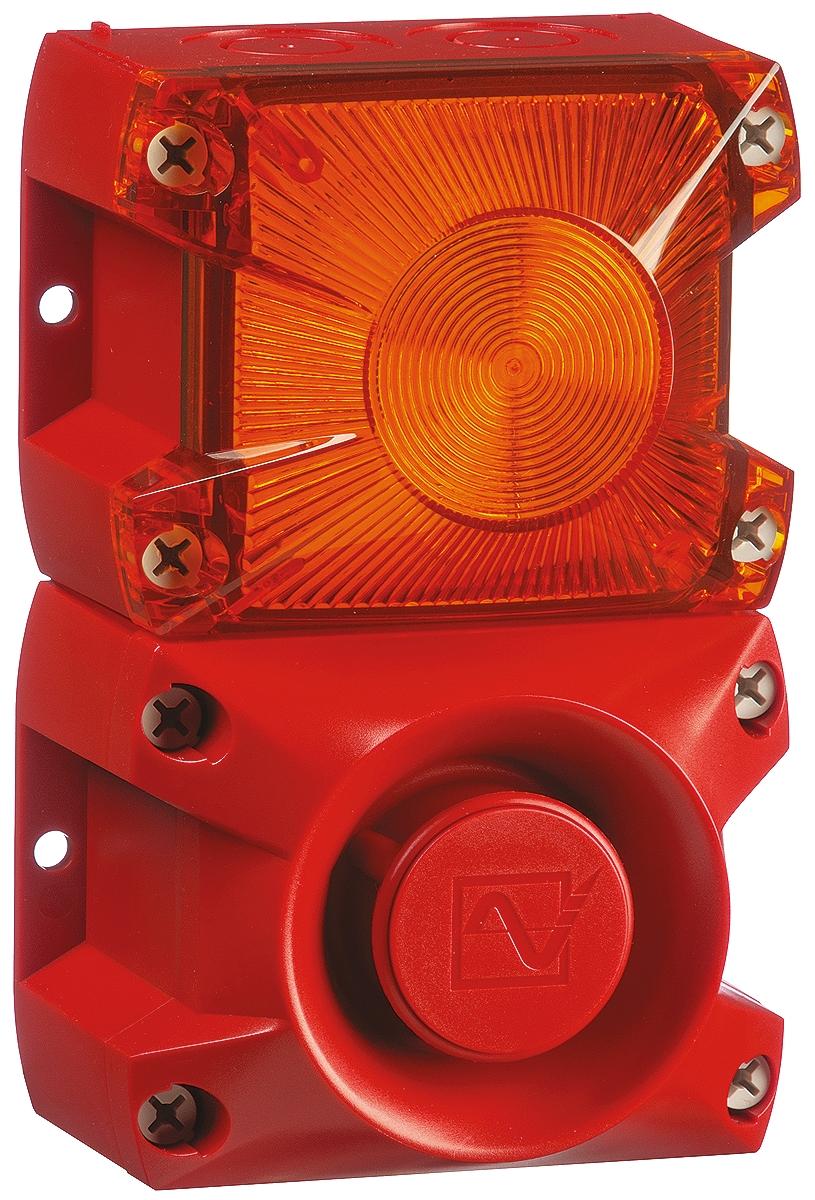 Produktfoto 1 von Pfannenberg PA X 1-05 Xenon Blitz-Licht Alarm-Leuchtmelder Orange, 24 V dc