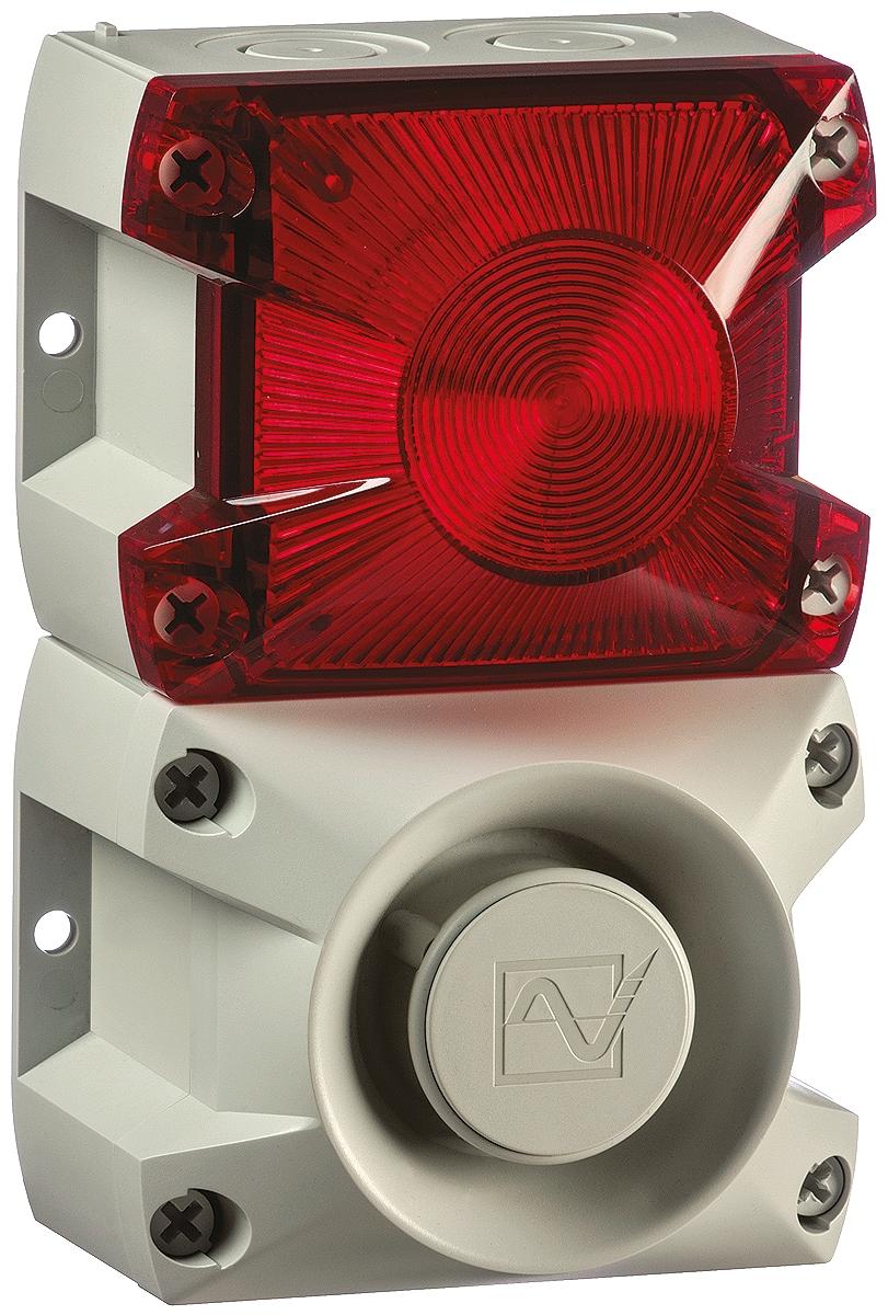 Pfannenberg PA X 1-05 Xenon Blitz-Licht Alarm-Leuchtmelder Rot, 24 V dc