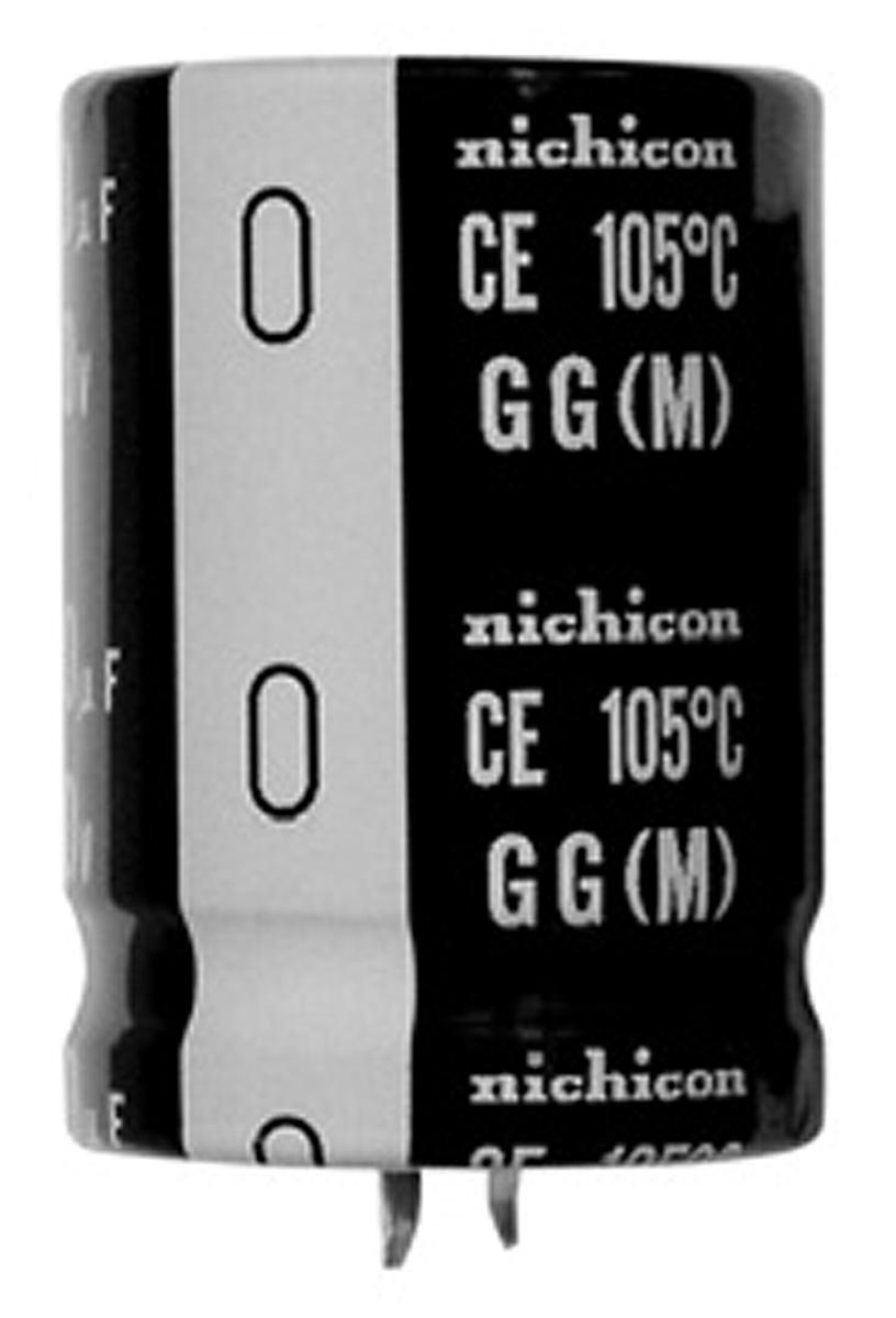 Produktfoto 1 von Nichicon GG Snap-In Aluminium-Elektrolyt Kondensator 330μF ±20% / 400V dc, Ø 30mm x 30mm, bis 105°C