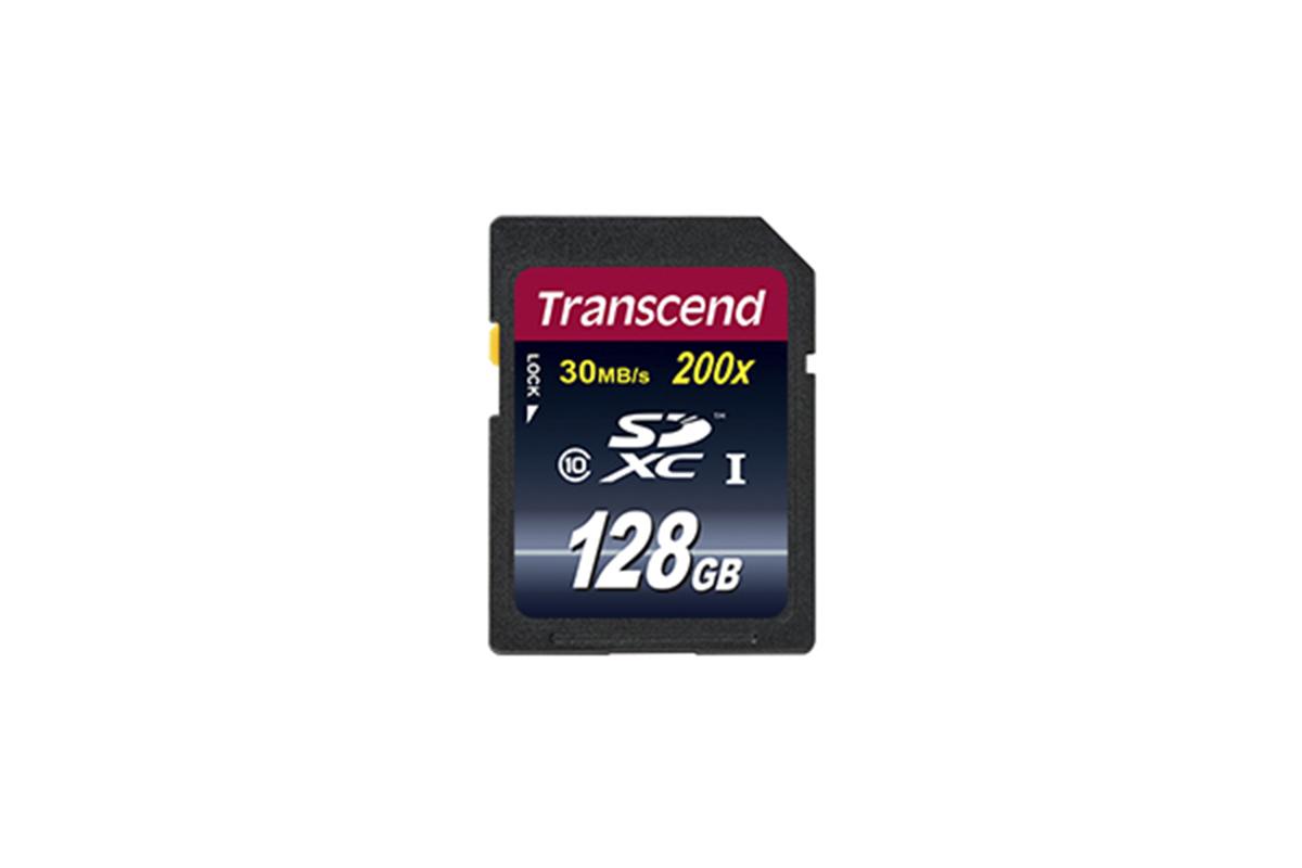 Produktfoto 1 von Transcend SDXC SD-Karte 128 GB Class 10, XC