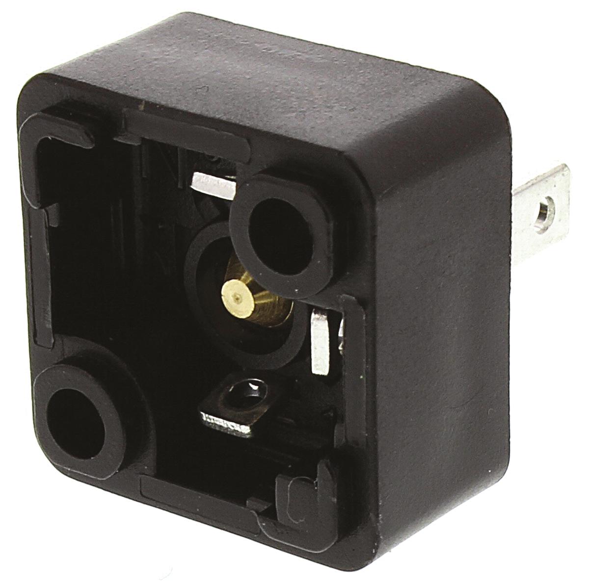 Hirschmann GSSNA  Ventilsteckverbinder DIN 43650 C Stecker 2P+E / 250 V ac/dc Nein Schraubmontage, Schwarz