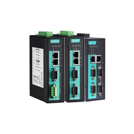 Produktfoto 1 von MOXA Geräteserver 1 Ethernet-Anschlüsse 1 serielle Ports RS232, RS422, RS485 921.6kbit/s