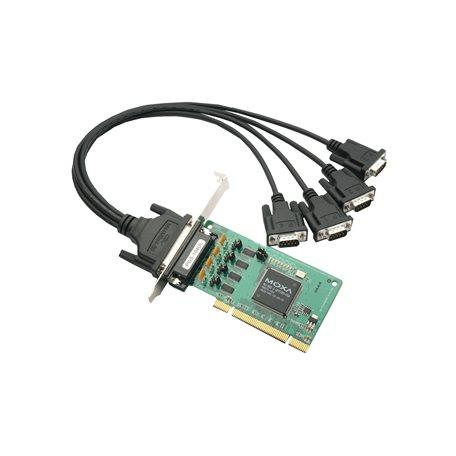 Produktfoto 1 von MOXA PCI Erweiterungskarte Seriell, 4-Port RS-232