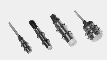 Produktfoto 1 von Carlo Gavazzi M12 Näherungssensor PNP 10 → 40 V dc, 12 → 36 V dc / 200 mA, zylindrisch 2 mm, IP67