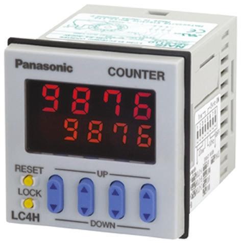 Panasonic Zähler LCD 4-stellig, max. 5kHz, 240 VAC, –999 → 9999