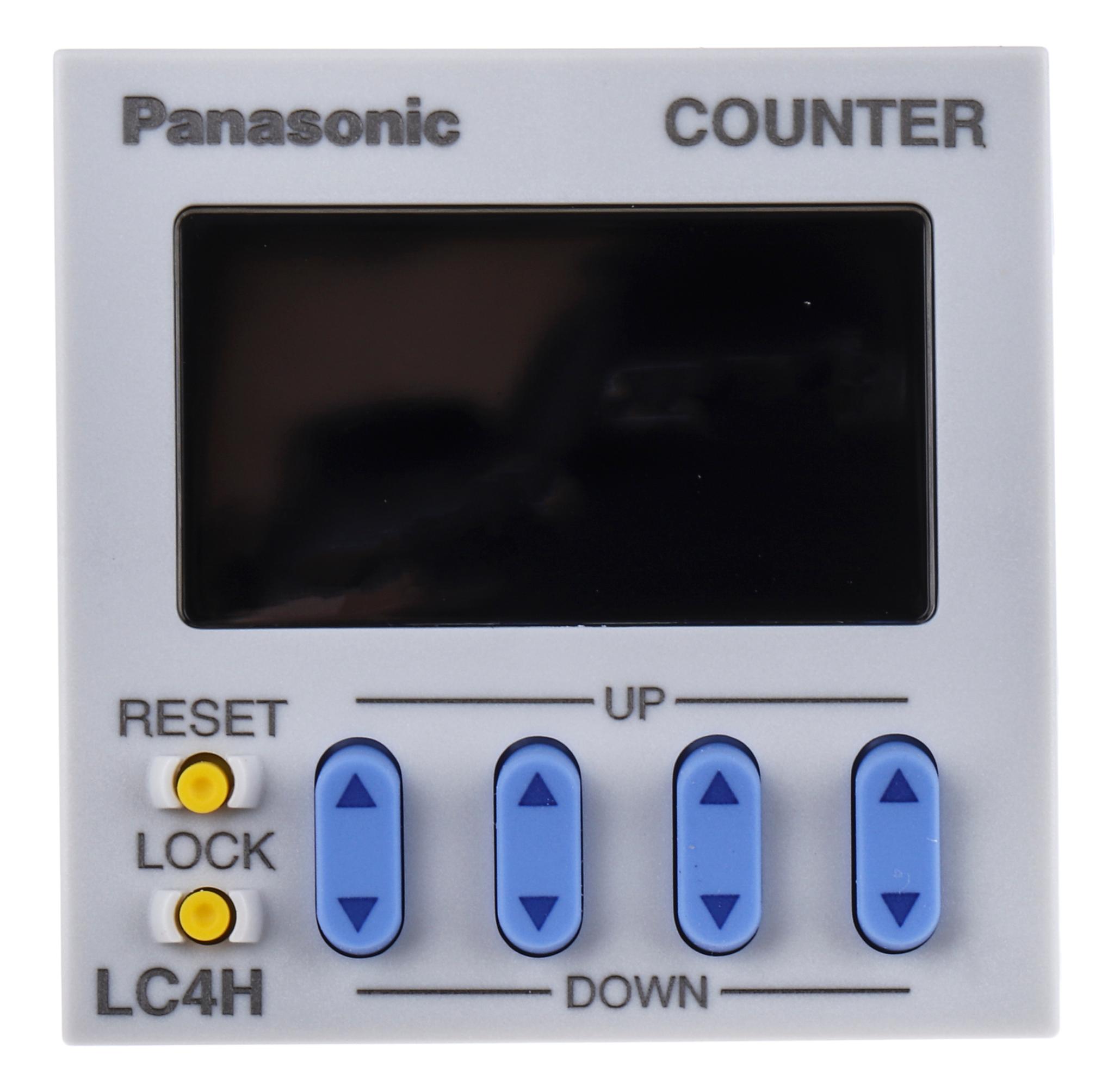 Produktfoto 1 von Panasonic Zähler LCD 4-stellig, max. 5kHz, 240 VAC, –99999 → 999999