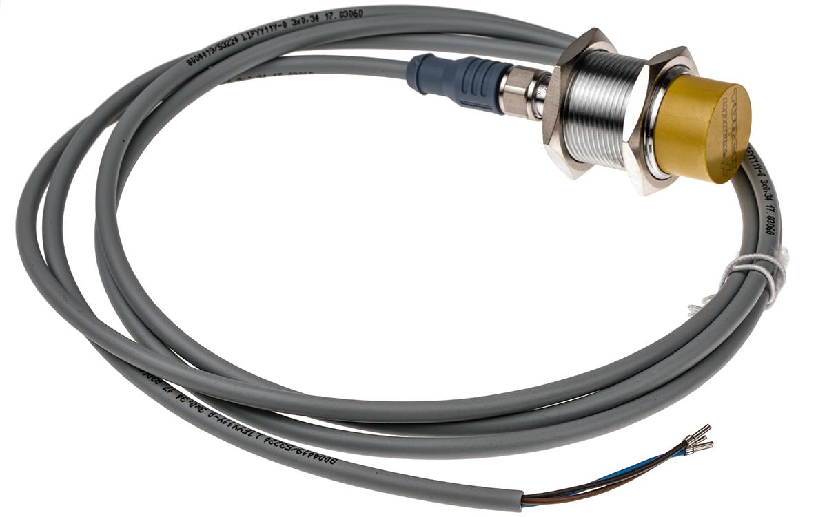 Turck NI30U M30 Näherungssensor PNP 10 → 30 Vdc / 200 mA, zylindrisch 30 mm, IP68