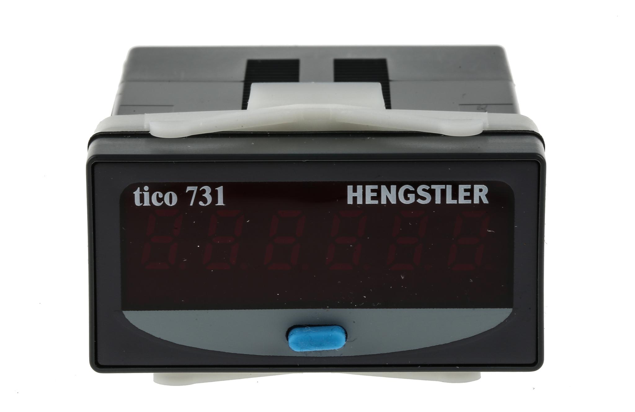 Produktfoto 1 von Hengstler TICO 731 Zähler LED-Display 6-stellig, U/min, Sekunden, max. 7.5kHz, 12 → 24 V dc