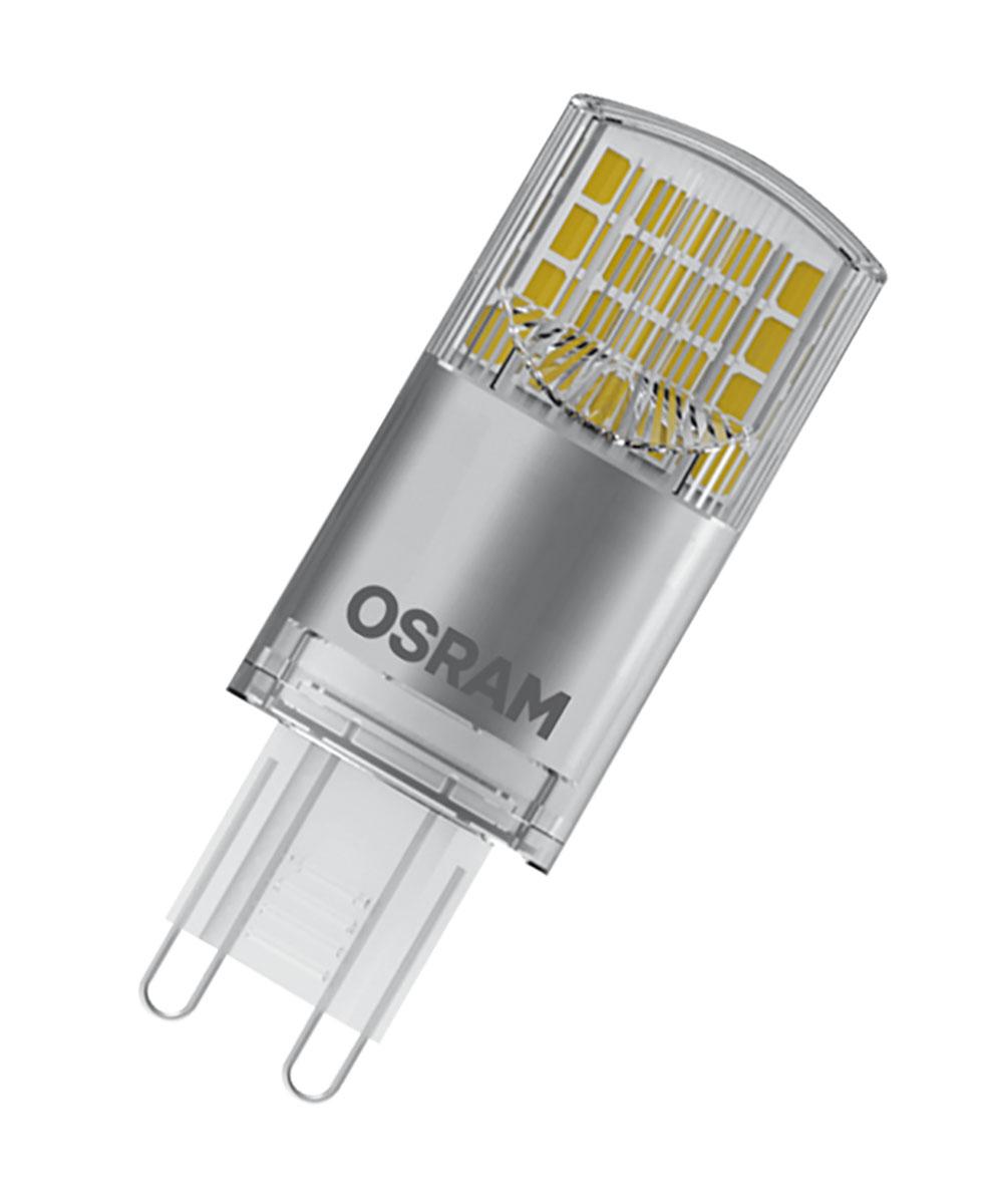 Produktfoto 1 von Osram, LED LED-Kapsellampe,  dimmbar, F, 3,5 W / 230V, 350 lm, G9 Sockel, 2700K warmweiß