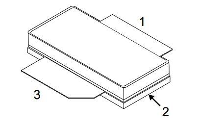 Produktfoto 1 von STMicroelectronics RF2L RF2L36075CF2, SMD MOSFET 60 V, 2-Pin B2