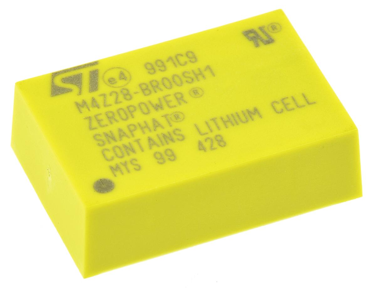 STMicroelectronics Batterie-Backup IC Li-Ion THT, SNAPHAT 4-Pin, 2,8 V