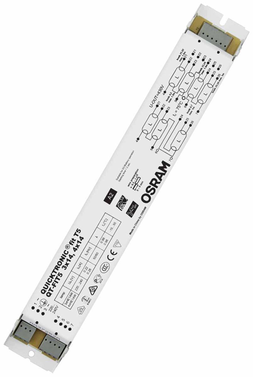 Osram QUICKTRONIC Vorschaltgerät Elektronisch 14 W / 220 → 240 V Fluoreszierend