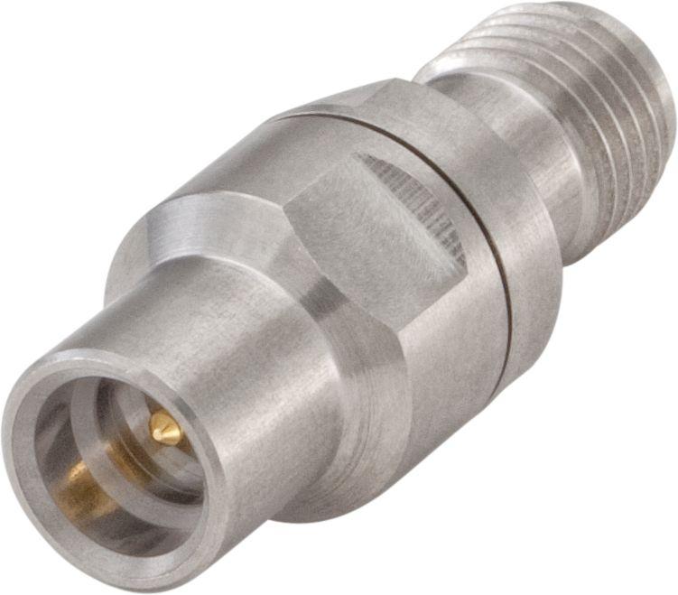 Produktfoto 1 von Adapter, SMA - SMA, 50Ω, Stecker - Jack, Gerade, 10GHz