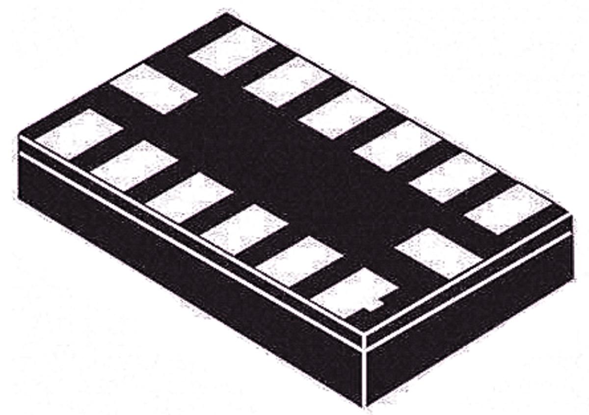 Produktfoto 1 von STMicroelectronics Beschleunigungssensor 3-Achsen SMD Seriell-I2C, Seriell-SPI Analog, Digital LGA 400kHz 14-Pin