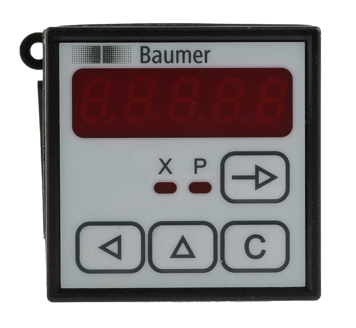 Produktfoto 1 von Baumer NE210 Bidirektional Zähler LED-Display 5-stellig, max. 10kHz, 24 Vdc, 0,001 → 99,999