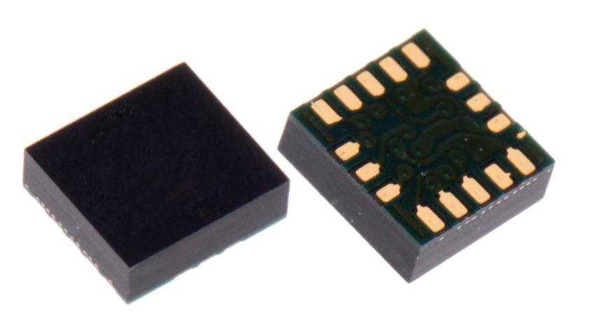 Produktfoto 1 von STMicroelectronics Beschleunigungsmesser 3-Achsen SMD I2C / SPI LGA-16 16-Pin