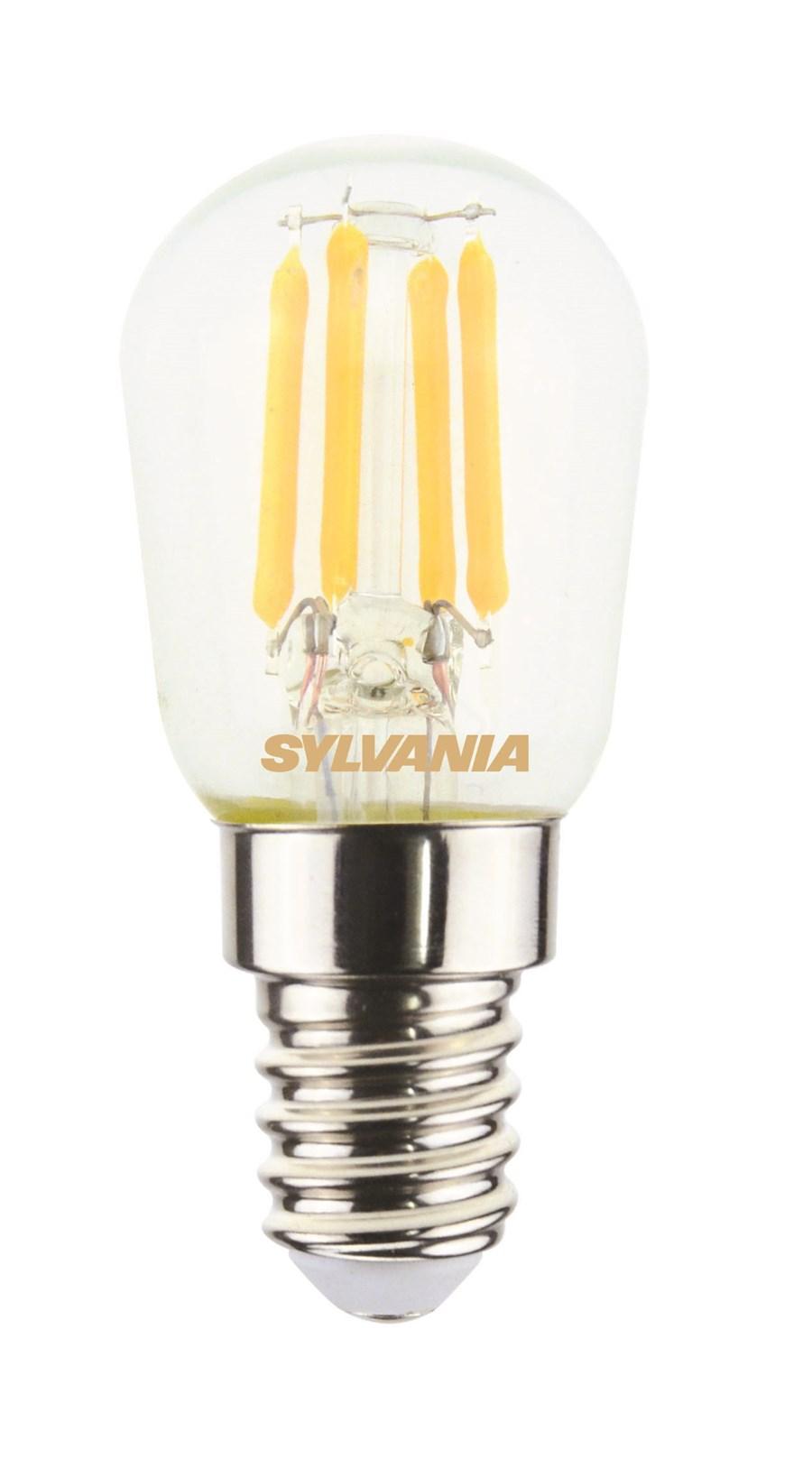 Produktfoto 1 von Sylvania ToLEDo, LED-Filament, LED-Lampe, Kolbenform, 2,5 W / 230V, E14 Sockel, 2700K Homelight